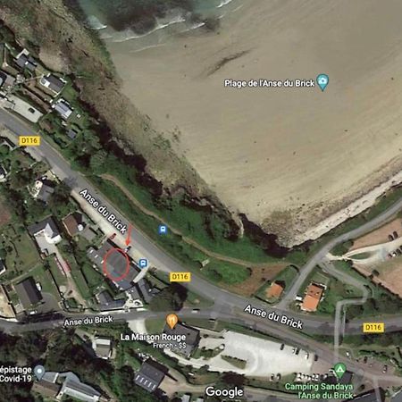 Au Petit Brick - Cosy Beachfront House Maupertus-sur-Mer Exterior photo